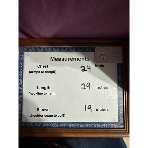 LOGO by Lori Goldstein size 1X purple cotton embroidered bodice 3/4 sleeve top - Picture 8 of 8